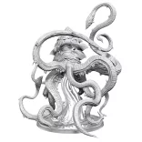 Magic: The Gathering Unpainted Miniatures: Reservoir Kraken-90563