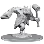 Magic: the Gathering Unpainted Miniatures: Freelance Muscle and Rhox Pummeler-90564
