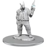 Magic: the Gathering Unpainted Miniatures: Freelance Muscle and Rhox Pummeler-90564