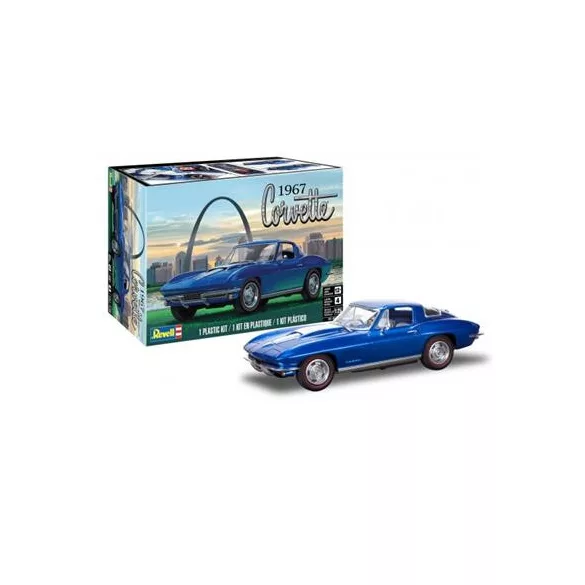 Revell: 1967 Corvette® Coupe (1:25)-14517