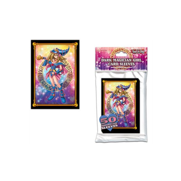 YGO - Dark Magician Girl Card Sleeves (50 Sleeves)-YGO-DMGS