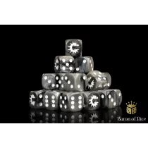 Conquest - Baron of Dice: Conquest Logo on Black Dice-PBW8513