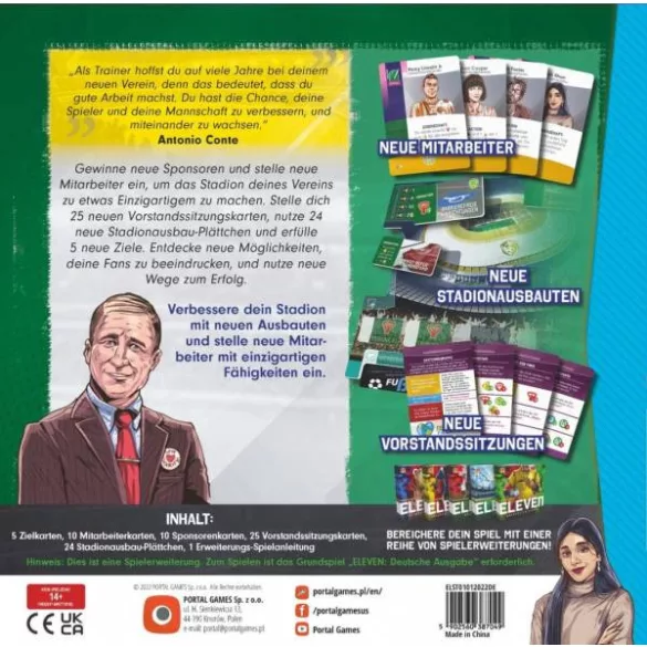 Eleven: Football Manager Board Game Stadion Erweiterung - DE-ELSDE