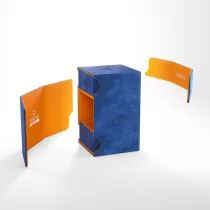 Gamegenic Watchtower 100+ XL kártyatartó doboz - Blue/Orange (Exclusive Line)