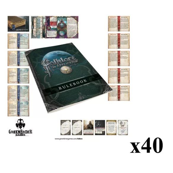 Folklore 2E Update Pack - EN frissítő csomag társasjátékhoz