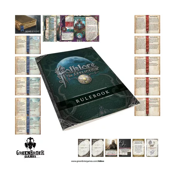 Folklore 2E Update Pack - EN frissítő csomag társasjátékhoz