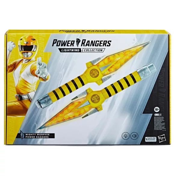 Power Rangers Lightning Collection Mighty Morphin Yellow Ranger Power Daggers-F64795L00