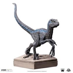 Jurassic World Icons - Velociraptor Blue Statue-UNIVJP75322-IC