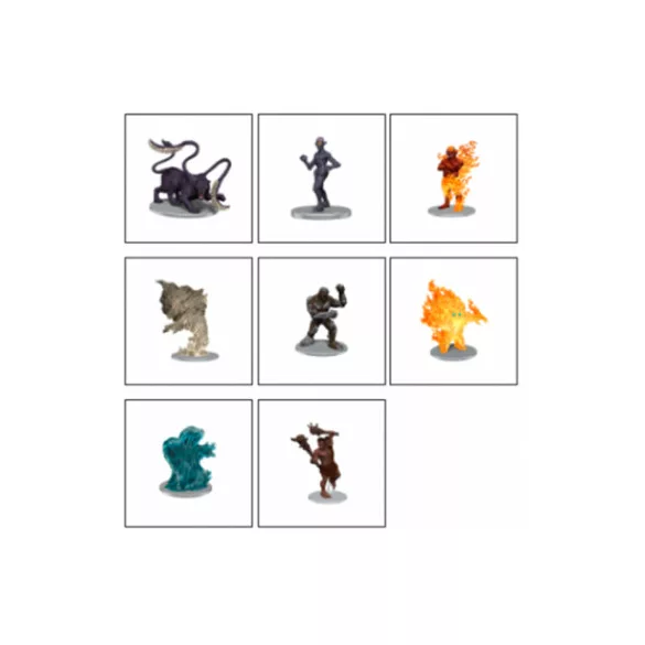 D&D Classic Collection: Monsters D-F előre festett miniatűrakészlet
