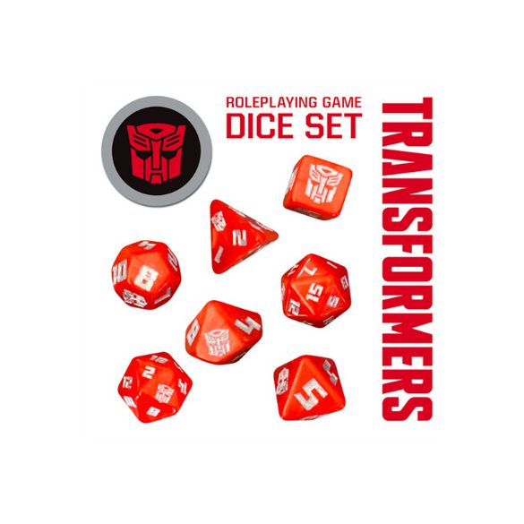 Transformers Roleplaying Game Dice Set-RGS02380