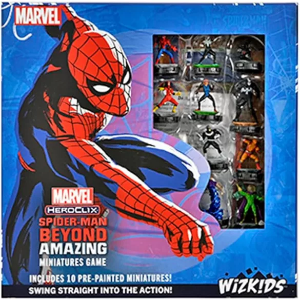 Marvel HeroClix: Spider-Man Beyond Amazing Miniatures Game – önálló 2 fős készlet