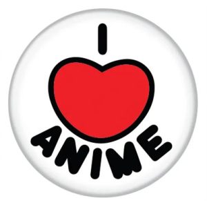 I Heart Anime Button-86184