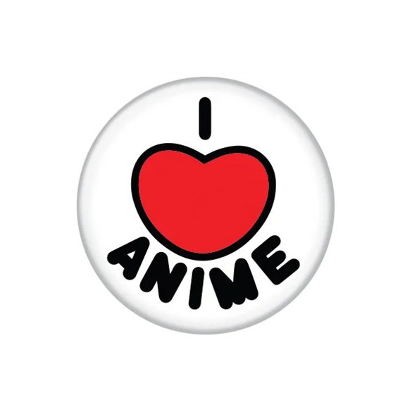 I Heart Anime Button-86184
