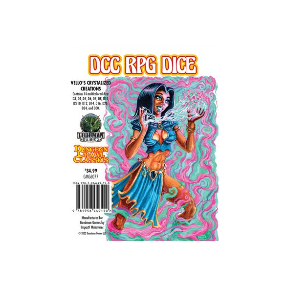 DCC Dice - Vello's Crystalized Creations-GMG6065