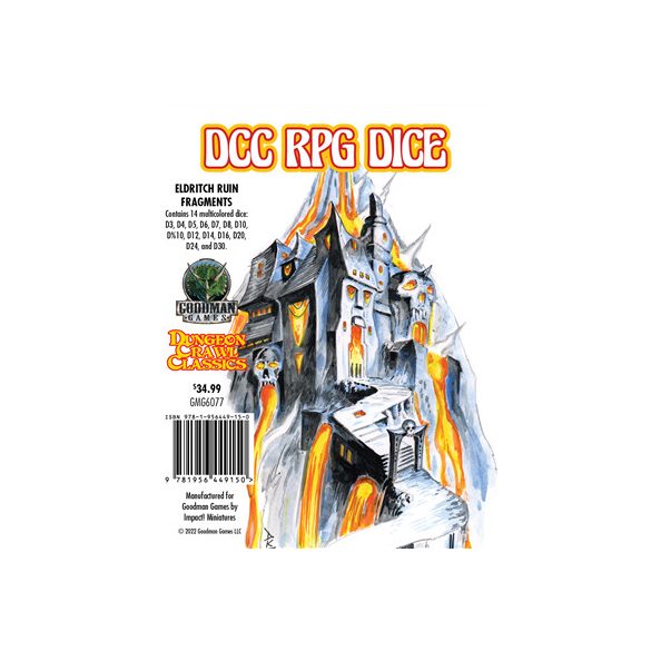 DCC Dice - Eldritch Ruin-GMG6066
