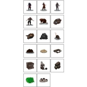 D&D Icons of the Realms: Adventure in a Box - Wererat Den - EN-WZK96207