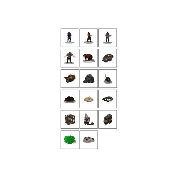 D&D Icons of the Realms: Adventure in a Box - Wererat Den - EN-WZK96207