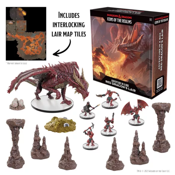 D&D Icons of the Realms: Adventure in a Box - Wererat Den-96207