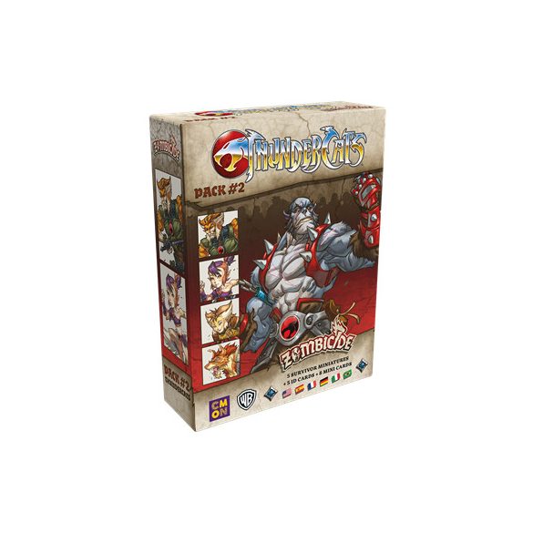 Zombicide - Thundercats Pack 2 - DE/EN/ES/FR/IT/PT-CMND1223