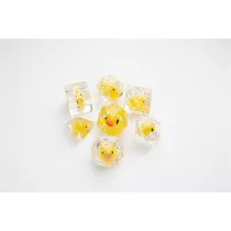 Gamegenic - Embraced Series - Rubber Duck - RPG Dice Set (7pcs)-GGS50001ML