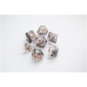 Gamegenic - Embraced Series - Shield & Weapons - RPG Dice Set (7pcs)-GGS50005ML