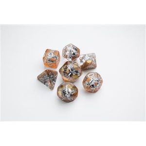 Gamegenic - Embraced Series - Death Valley - RPG Dice Set (7pcs)-GGS50007ML