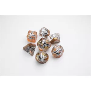 Gamegenic - Embraced Series - Death Valley - RPG Dice Set (7pcs)-GGS50007ML