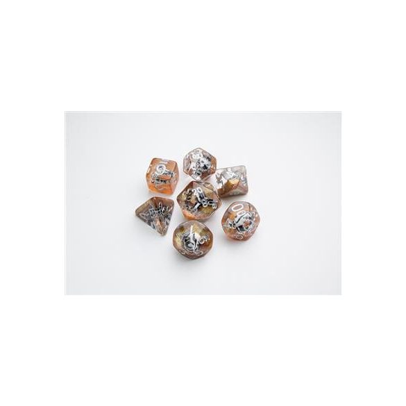 Gamegenic - Embraced Series - Death Valley - RPG Dice Set (7pcs)-GGS50007ML