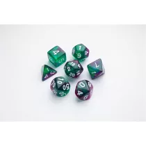 Gamegenic - Galaxy Series - Aurora - RPG Dice Set (7pcs)-GGS50016ML