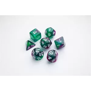 Gamegenic - Galaxy Series - Aurora - RPG Dice Set (7pcs)-GGS50016ML
