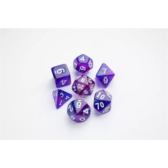 Gamegenic - Galaxy Series - Nebula - RPG Dice Set (7pcs)-GGS50017ML