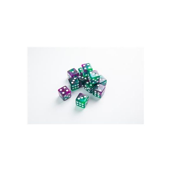 Gamegenic - Galaxy Series - Aurora - D6 Dice Set 16 mm (12 pcs)-GGS50021ML