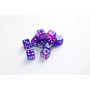 Gamegenic - Galaxy Series - Nebula - D6 Dice Set 16 mm (12 pcs)-GGS50022ML