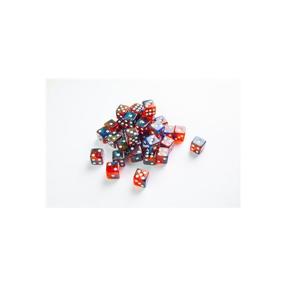 Gamegenic - Galaxy Series - Mars - D6 Dice Set 12 mm (36 pcs)-GGS50025ML