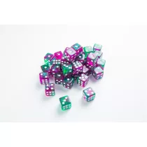 Gamegenic - Galaxy Series - Aurora - D6 Dice Set 12 mm (36 pcs)-GGS50026ML