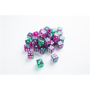 Gamegenic - Galaxy Series - Aurora - D6 Dice Set 12 mm (36 pcs)-GGS50026ML