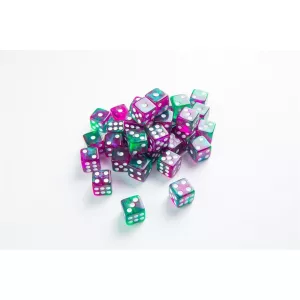Gamegenic - Galaxy Series - Aurora - D6 Dice Set 12 mm (36 pcs)-GGS50026ML