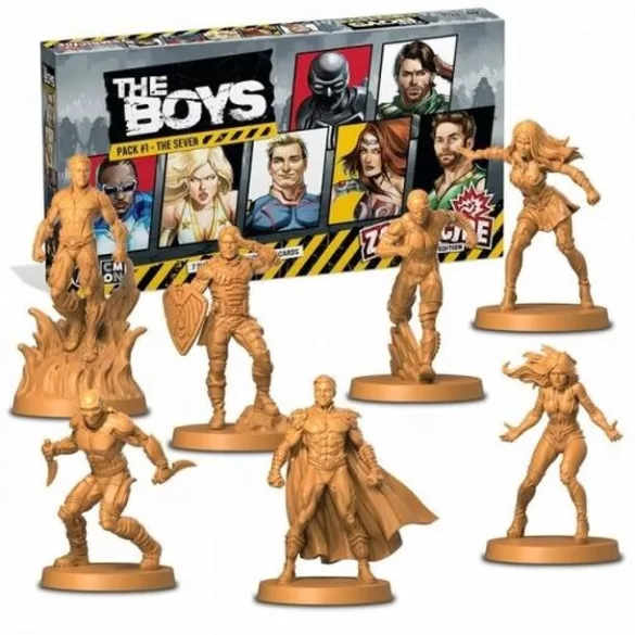 Zombicide: 2nd Edition - The Boys Pack #1: The Seven - EN-ZCD-PR10