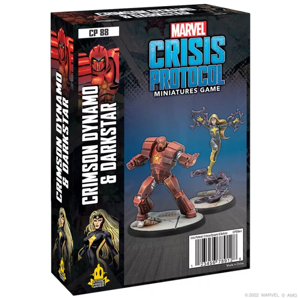 Marvel Crisis Protocol - Crimson Dynamo & Dark Star Character Pack - EN-CP88