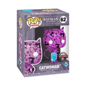 Funko POP! Artist Series: DC- Catwoman (Exclusive)-FK58396