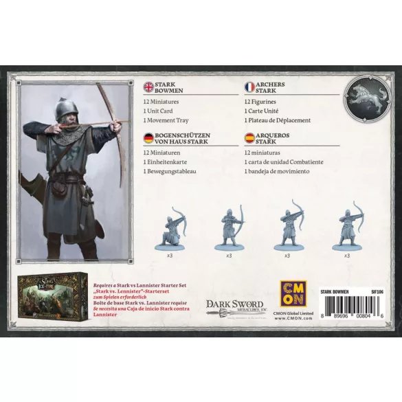 A Song of Ice And Fire - Stark Bowmen - DE/EN/ES/FR-CMND0194