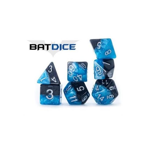Halfsies Dice Bat Dice (7 Dice Set)-GKGH38