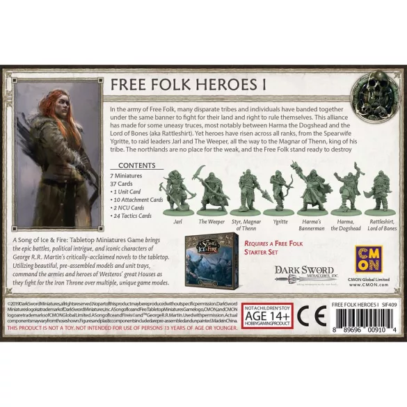 A Song of Ice And Fire - Free Folk Heroes 1 - DE-CMND0103