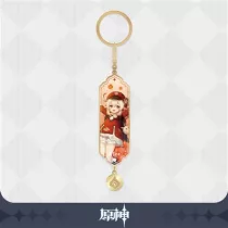 Genshin Impact - Character Drawing Card Metal Keychain - Klee-SAK35576