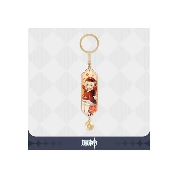 Genshin Impact - Character Drawing Card Metal Keychain - Klee-SAK35576