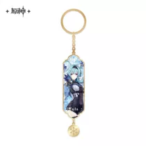 Genshin Impact - Character Drawing Card Metal Keychain - Eula-SAK17061
