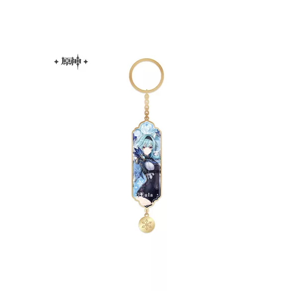 Genshin Impact - Character Drawing Card Metal Keychain - Eula-SAK17061