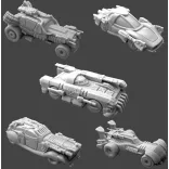 Car Wars 6th Edition Miniatures Set 3 - EN-SJG2422