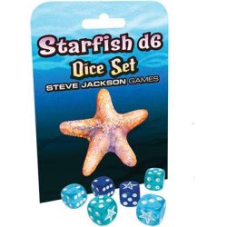 Starfish d6 Dice Set-SJG5900-09