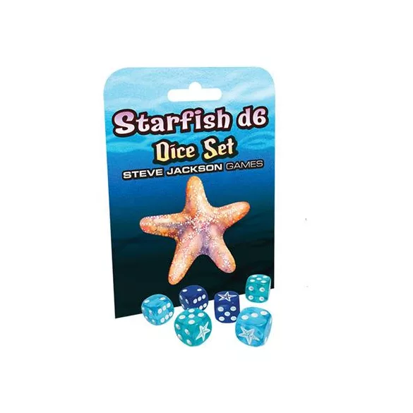 Starfish d6 Dice Set-SJG5900-09